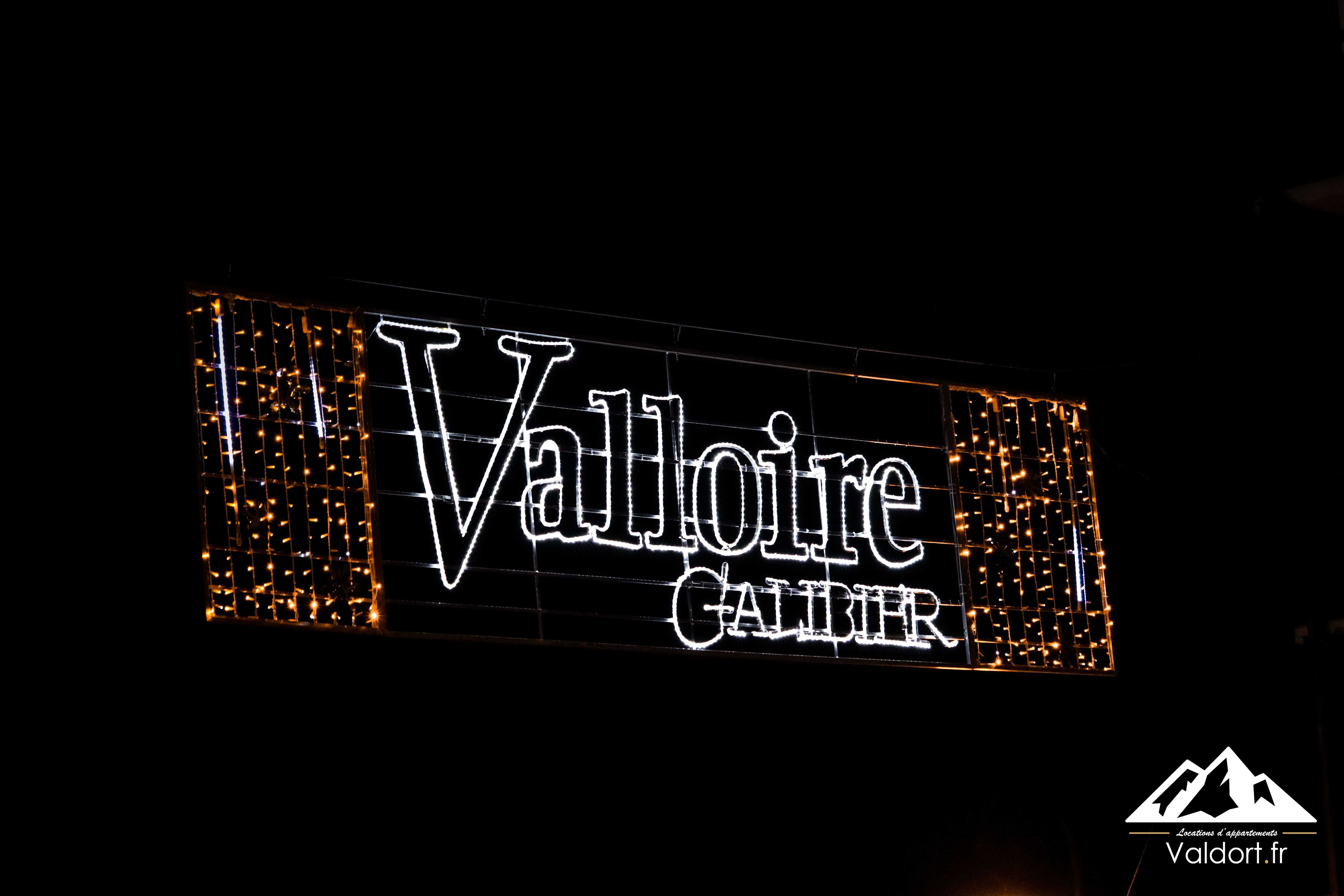 Guirlande lumineuse de Valloire
